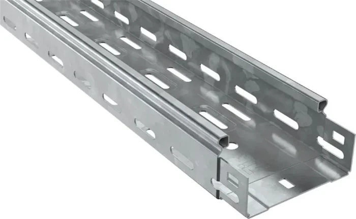 Лоток листовой перфорир. 100х50 L3000 сталь HDZ IEK CLP10-050-100-3-M-HDZ