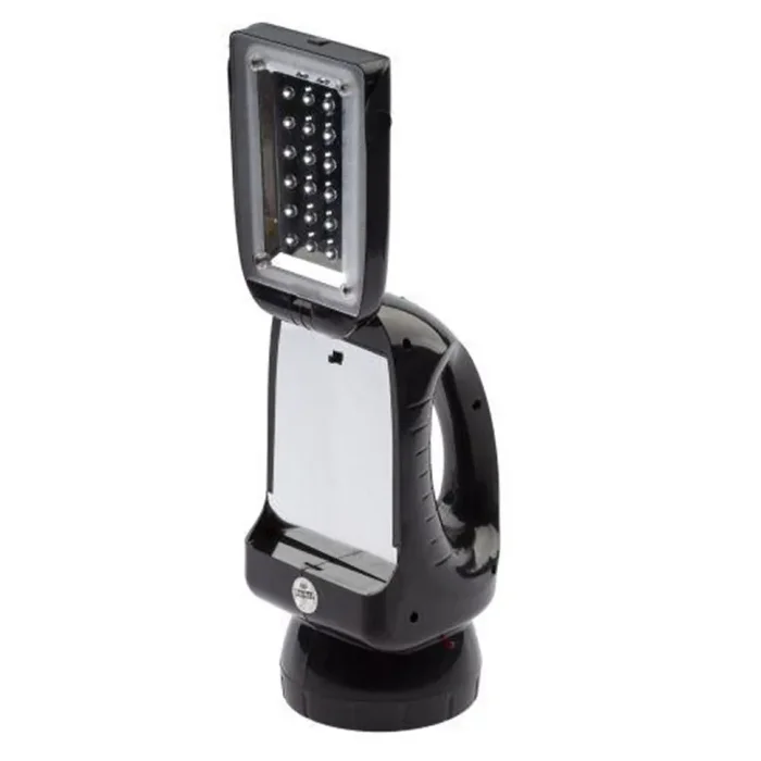 Фонарь-прожектор аккумуляторный TSP12 12 + 18LED аккум. 4В 1.8А.ч ЗУ 220В (картон. упак.) Трофи C0045551