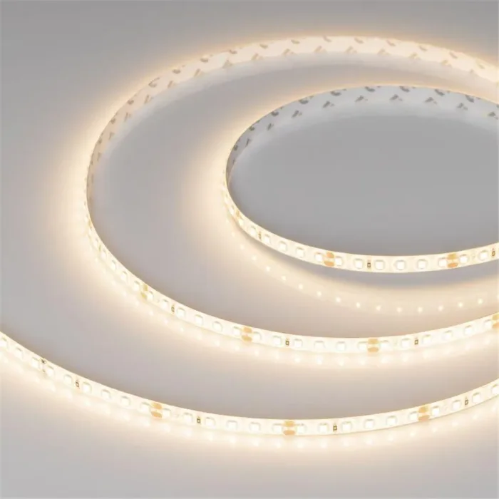 Лента светодиодная RTW-SE-A120-8mm 24V Warm 3000К 9.6Вт/м IP65 2835 герметичная (уп.5м) Arlight 014679(2)