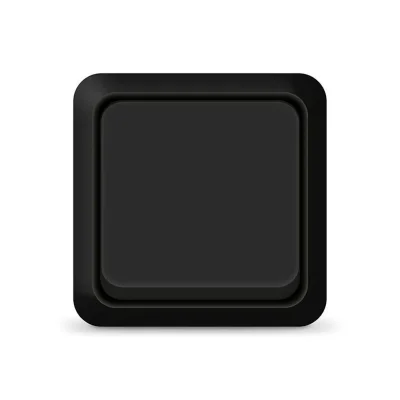 Выключатель 1-кл. ОП Олимп 10А IP20 черн. Universal 2209