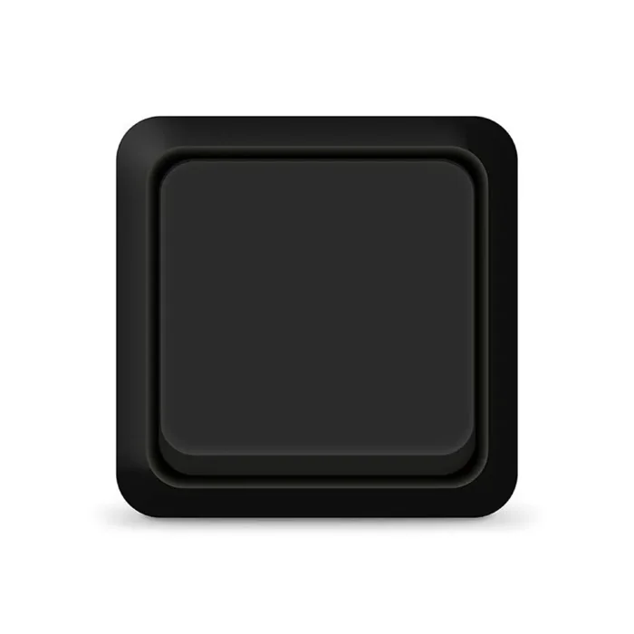 Выключатель 1-кл. ОП Олимп 10А IP20 черн. Universal 2209