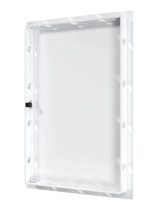 Люк ревизионный LN фланец 200х300 нажимной 223х323 пластик EVECS L2030N