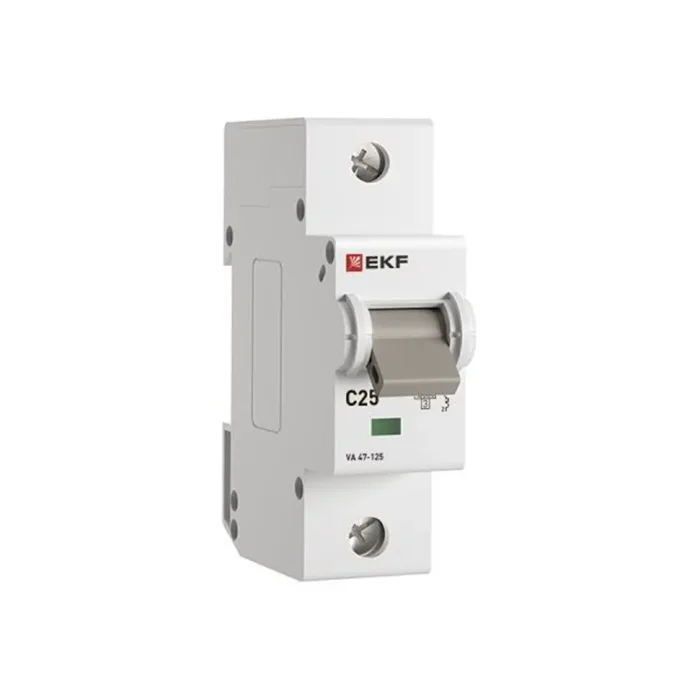 Выключатель автоматический 1п C 25А 15кА ВА 47-125 PROxima EKF mcb47125-1-25C