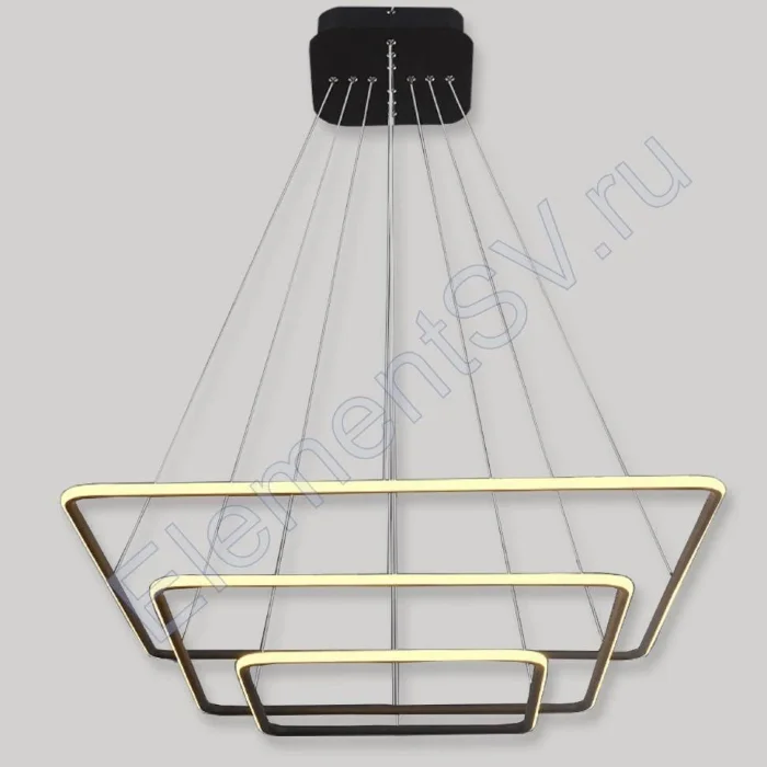 Светодиодная люстра LC-011-AC14-S01-B01-110W PA54 (144W, day white)