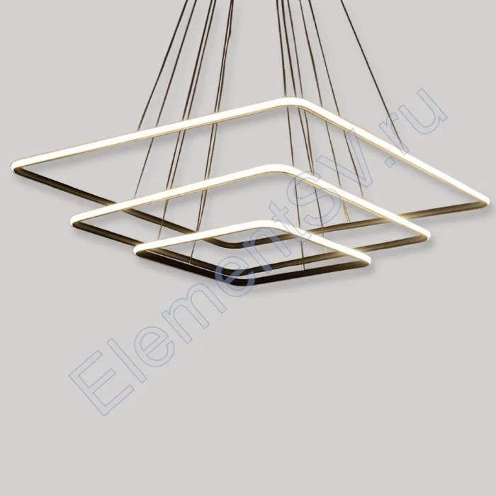 Светодиодная люстра LC-011-AC14-S01-B01-110W PA54 (144W, day white)