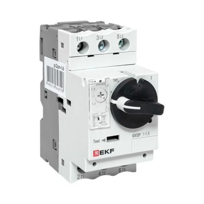 Выключатель автоматический для защиты двигателя GV2P 1-1.6А EKF gv2pm-1.6