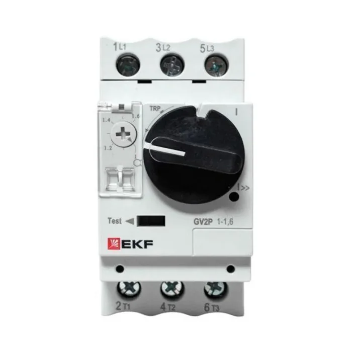 Выключатель автоматический для защиты двигателя GV2P 1-1.6А EKF gv2pm-1.6