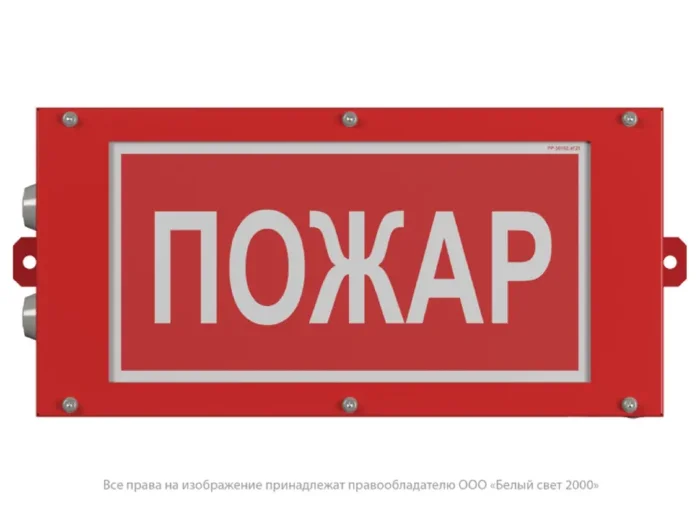 Указатель световой BS-CANRON-10-S1-ELON централиз. электропитания Белый свет a17015