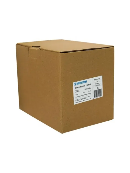 Пускатель ПМ 12-100150 УХЛ4 В 100А кат. 380В AC 2НО+2НЗ Электротехник ET502580