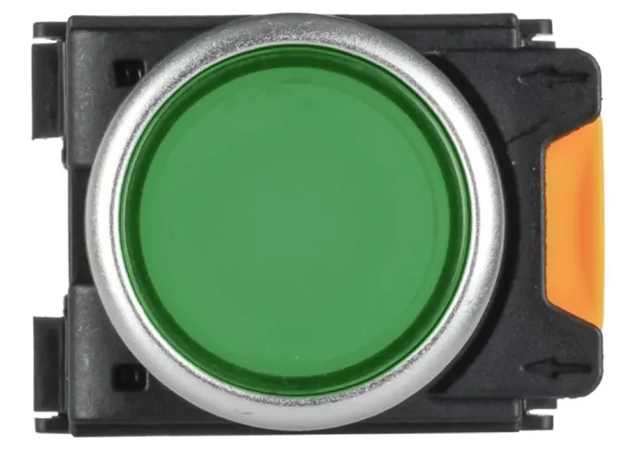 Кнопка d22мм 1НО+1НЗ MASTER зел. IEK MI-BT60-11-3-22-K06