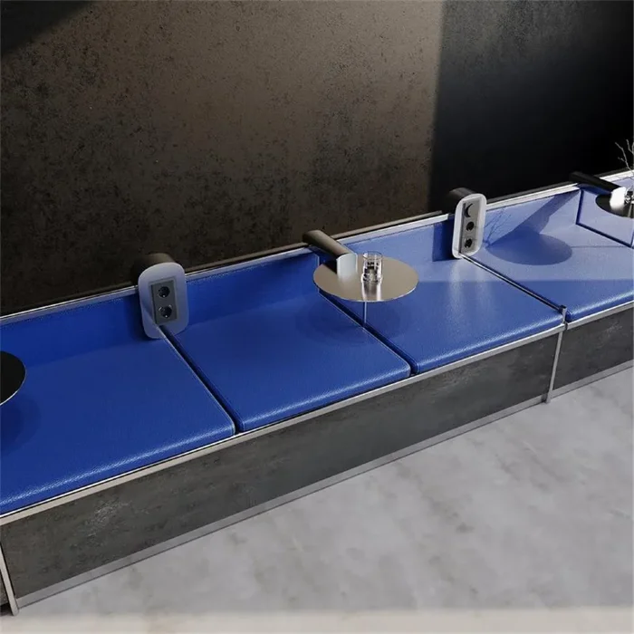 Рамка 3-м S70 стеклян. графит Voltum VLS110307