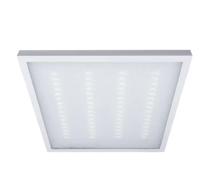 Светильник светодиодный PPL 595/U Призма 36Вт 4000К IP40 3600лм ДВО/ДПО универс. рассеив. V2 негорюч. с драйвером панель JazzWay 2853486J