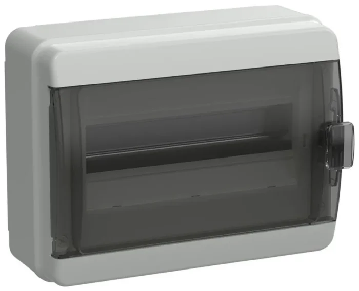 Корпус КМПн-12 TEKFOR IP65 черн. прозр. дверь пластик. IEK TF5-KP72-N-12-65-K03-K02
