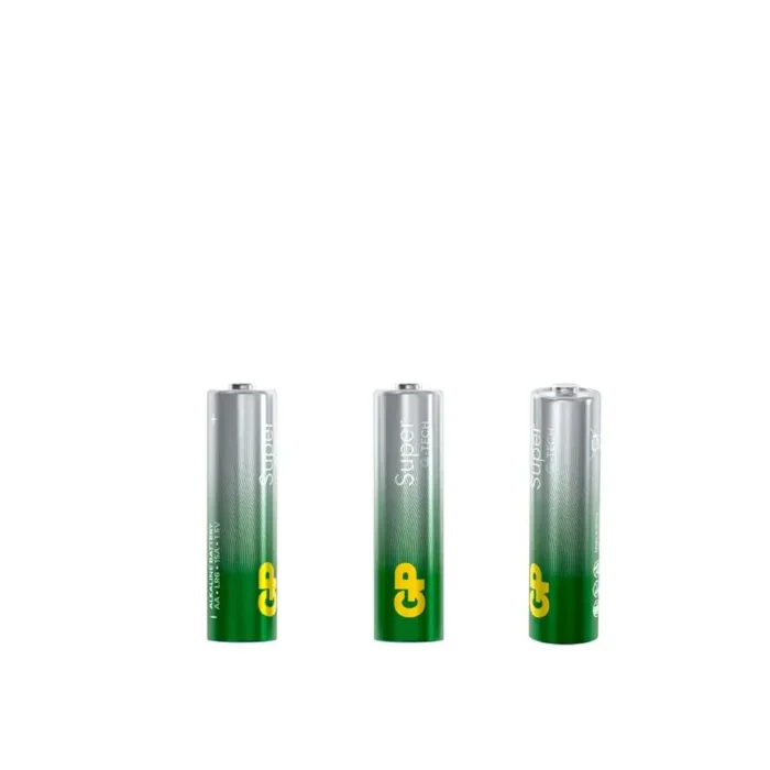 Элемент питания алкалиновый AA/LR6 1.5В Super Alkaline G-Tech 15AA21-2CRSBC4 40/320 (блист.4шт) GP 1222