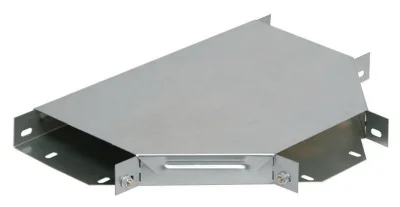 Ответвитель для лотка Т-образ. горизонт. 100х100 с кр. IEK CLP1T-100-100