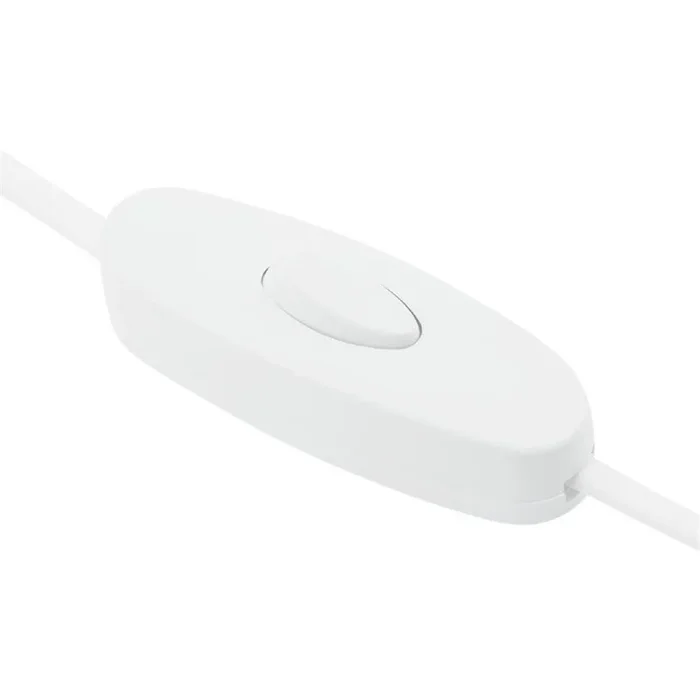 Шнур сетевой 1.8м с выкл. бел. без розетки 2.5A-220V REXANT 11-1115