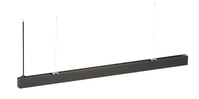Светильник светодиодный ДПО OF 20 S 46 OP 940 L1200 STW1 BK DP 1150х50х75мм 42Вт 4000К IP20 Ra90 подвесной линейный черн. Русский Свет 11112024525