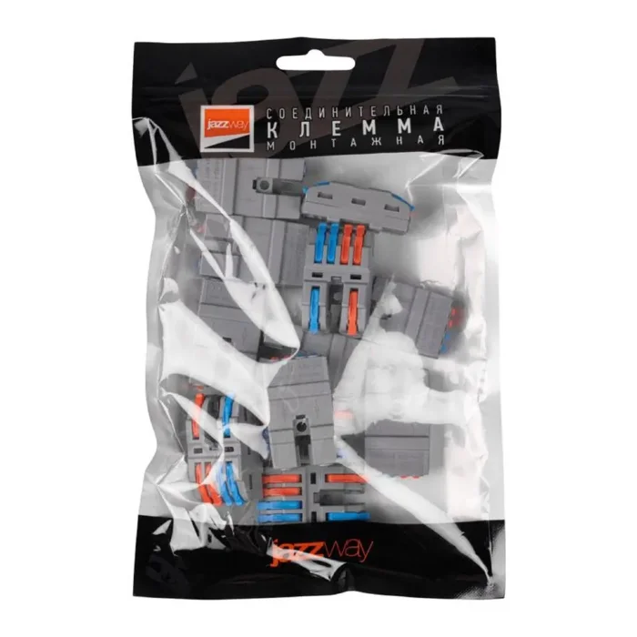 Клемма монтажная СМК PTC-2P 4224 450В 32А 0.08-2.5(4.0)кв.мм JazzWay 5074002