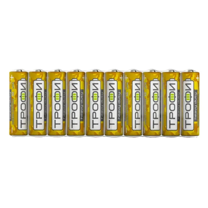 Элемент питания солевой AAA/R03 R03-10S CLASSIC HEAVY DUTY Zinc (уп.10шт) Трофи Б0042309