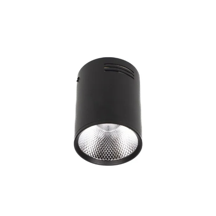 Светодиодный светильник накладной JH-MZ-T7W B95 (220V, 7W, черный корпус, day white)