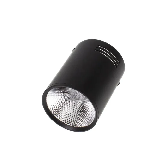 Светодиодный светильник накладной JH-MZ-T7W B95 (220V, 7W, черный корпус, day white)