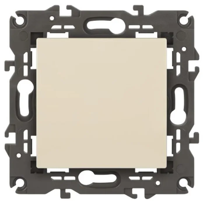 Выключатель 1-кл. СП Elegance 14-1101-02 10А IP20 250В 10AX механизм сл. кость Эра Б0034208