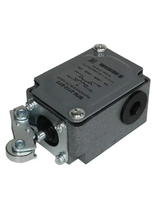 Выключатель путевой конечный ВПК-2112-БУ2 IP65 рычаг с роликом Электротехник ET001001