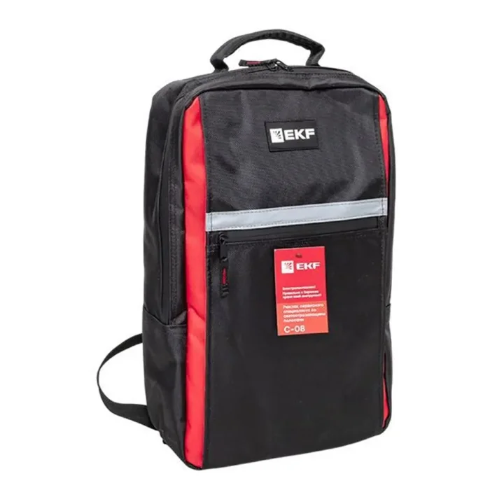Рюкзак сервисного специалиста со светоотражающими полосами С-08 Master EKF C-08