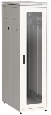 Шкаф сетевой LINEA N 19дюйм 42U 600х1000мм стеклян. передн. дверь задн. перфорир. сер. ITK LN35-42U61-GP