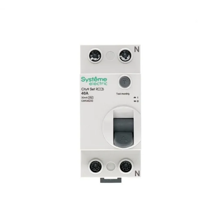 Выключатель дифференциального тока (УЗО) 2п 40А 300мА тип AC City9 Set 230В SE C9R66240
