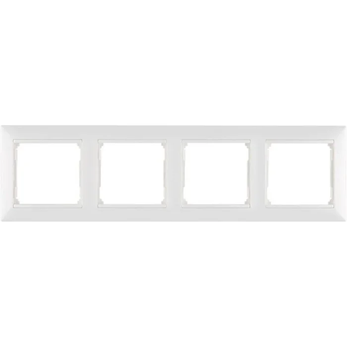 Рамка 4-м Valena горизонт. бел. IEK 774454