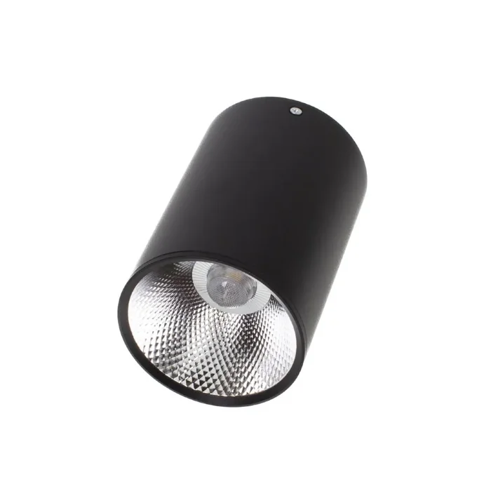 Светодиодный светильник накладной JH-MZ-T12W B97 (220V, 12W, черный корпус, day white)