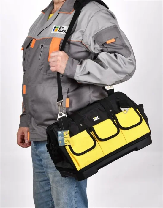 Сумка монтажника с пластиковым дном BG-03 IEK ARMA2L 5 IEK A2L5-BG12-03-K02