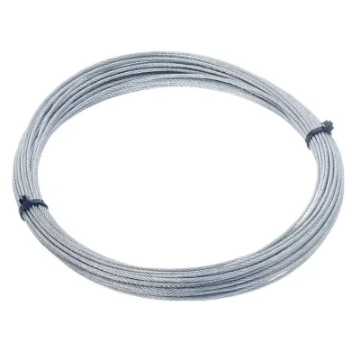 Трос стальной 4.0мм DIN 3055 цинк (уп.10м) подвес СТРОЙМЕТИЗ 4141071