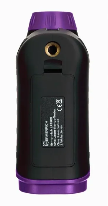 Дальномер лазерный строительный LR1500 фиолет. Ermenrich 84085