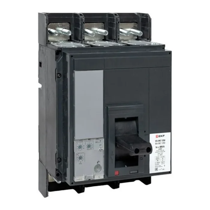 Выключатель автоматический 3п 1250/800А 50кА ВА-99C Compact NS PROxima EKF mccb99C-1250-800