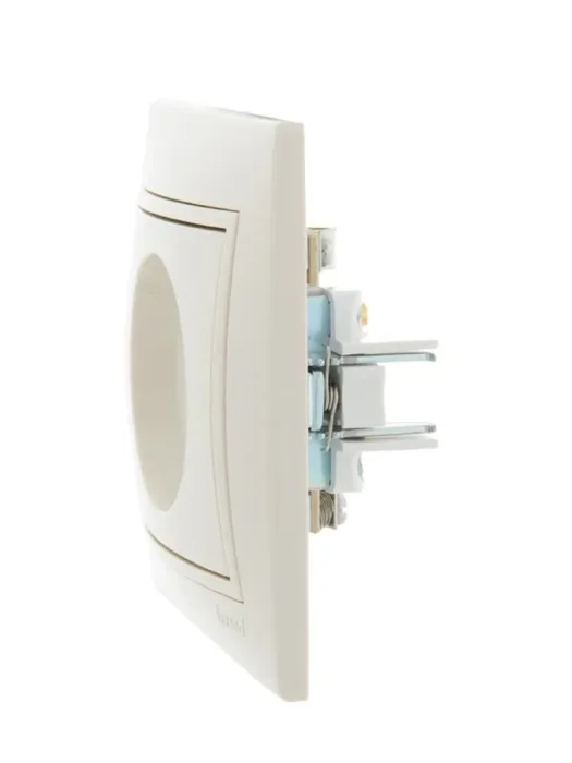 Розетка телевизионная проходная TV СП Mira крем./крем. LEZARD 701-0303-129