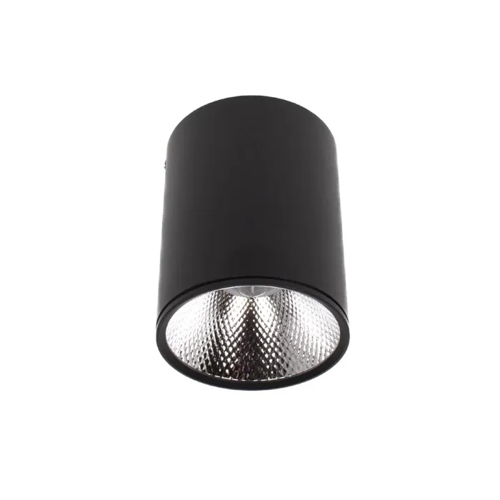 Светодиодный светильник накладной JH-MZ-T18W B98 (220V, 18W, черный корпус, day white)