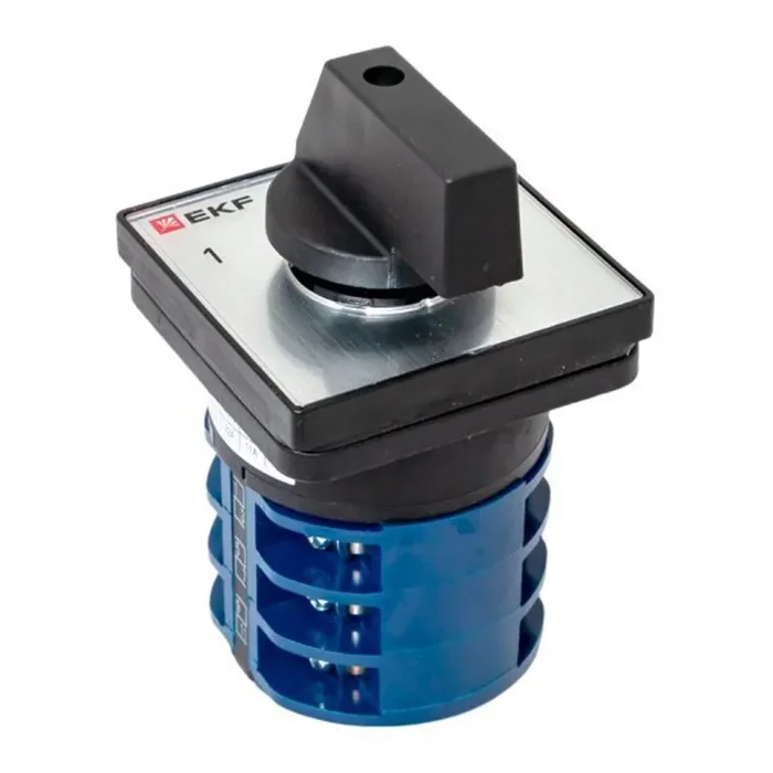 Переключатель кулачковый ПК-1-23 3п 32А "1-0-2" IP65 EKF pk-1-23-32-65