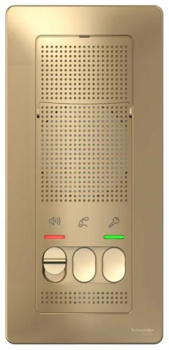 Устройство переговорное (Домофон) Blanca 4.5В настен. титан SE BLNDA000014