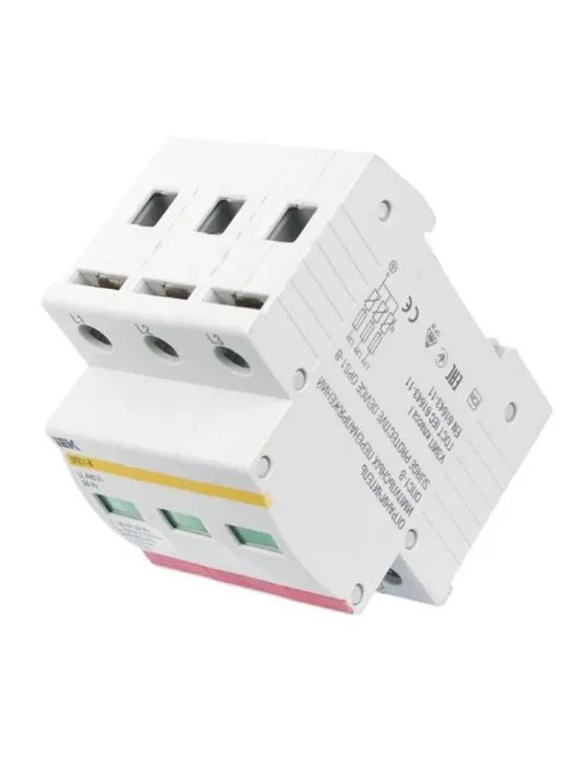 Ограничитель перенапряжения ОПС1-B 3P KARAT IEK MOP20-3-B