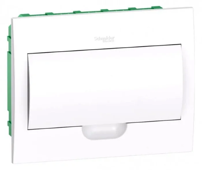 Бокс встраиваемый СП City9 Box 1 ряд 12мод IP40 IK07 63А 2 клеммы с бел. дверцей SE EZ9E112P2FRU