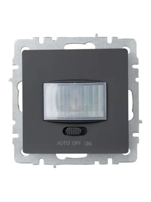 Датчик движения BRITE ДС10-1-БрГ механизм графит IEK BR-MS10-N-150-05-K53