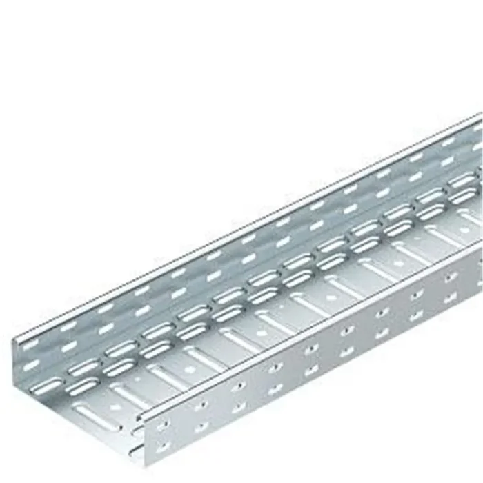 Лоток листовой перфорированный 500х60 L3000 сталь 0.9мм LKS 650 FS RU оцинк. (аналог 50х500) OBO 6048922
