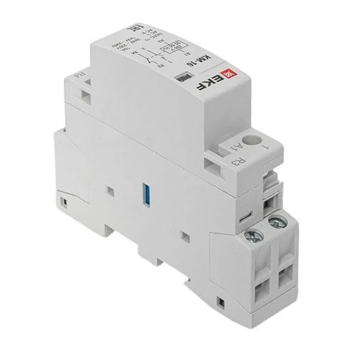 Контактор модульный КМ 16А NО+NC (1 мод.) EKF km-1-16-11