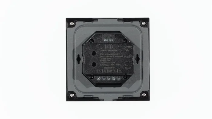 Сенсорная панель T15 Black IC89 (220V, RGB+CCT, 4 zone, DMX512, RF 2.4GHz)