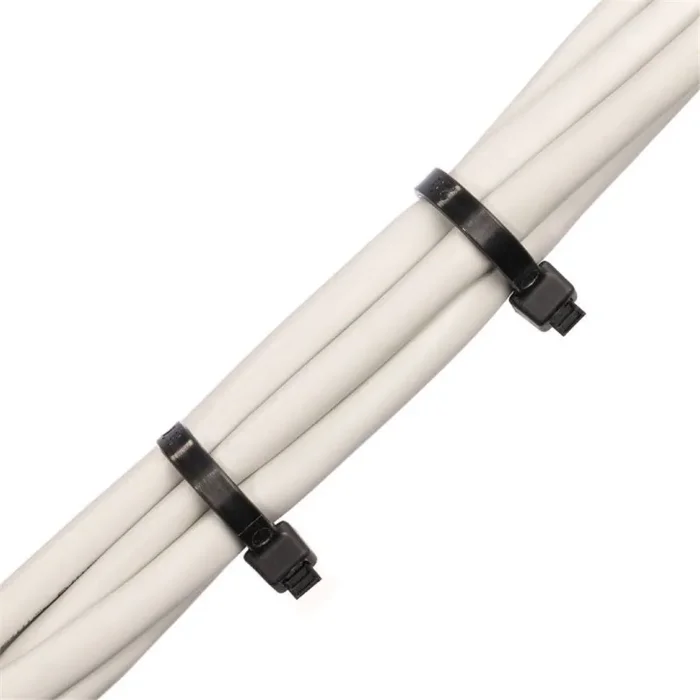 Хомут нейлоновый НСС "EasyFix" 8х400 черн. (уп.100шт) Fortisflex 84820