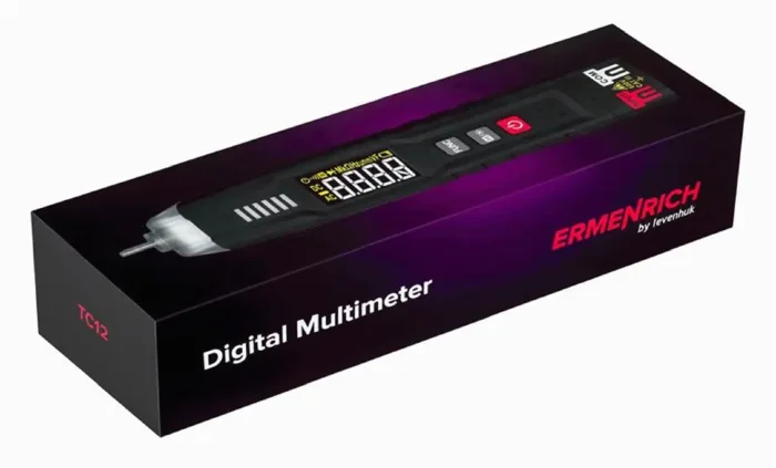 Мультиметр цифровой Zing TC12 Ermenrich 82979