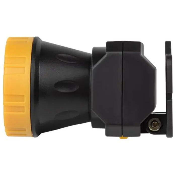 Фонарь светодиодный аккумуляторный налобный GA-802 3Вт 2режима Li-Ion 1500мАч IP40 желт./черн. Эра Б0055349