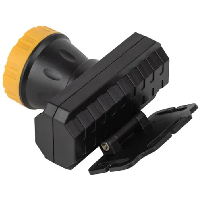 Фонарь светодиодный аккумуляторный налобный GA-802 3Вт 2режима Li-Ion 1500мАч IP40 желт./черн. Эра Б0055349